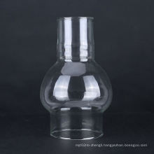 Clear Borosilicate Glass Chimney Lantern Lampshade Oil Lamp Glass Cover